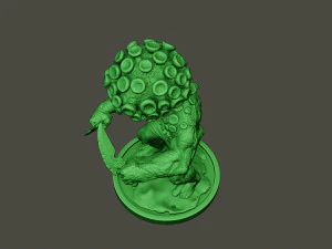 humanoid virus 0003 3D Print Model