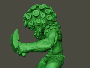 humanoid virus 0003 3D Print Model
