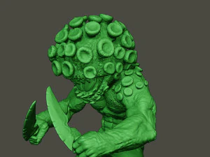 humanoid virus 0003 3D Print Model