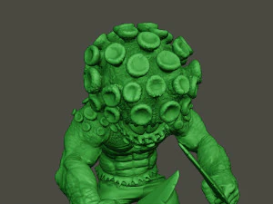humanoid virus 0003 3D Print Model