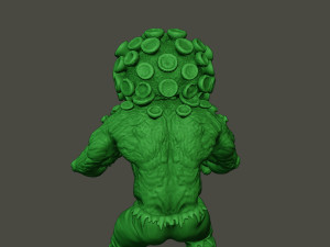 humanoid virus 0003 Modèles 3D en vedette