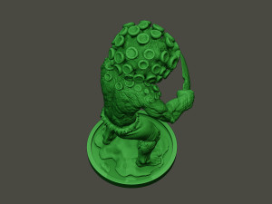 humanoid virus 0003 Modèles 3D en vedette