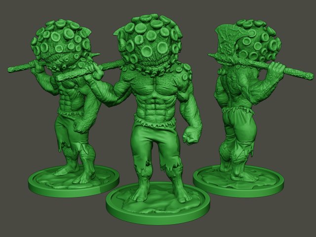 humanoid virus 0004 Modello di stampa 3D .c4d .max .obj .3ds .fbx .stl .blend 