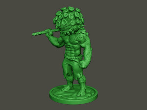 humanoid virus 0004 Modello di stampa 3D