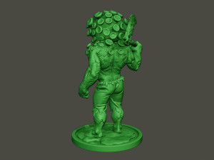 humanoid virus 0004 Modello di stampa 3D