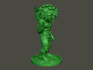 humanoid virus 0004 Modello di stampa 3D
