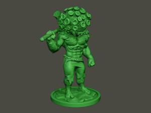 humanoid virus 0004 Modello di stampa 3D