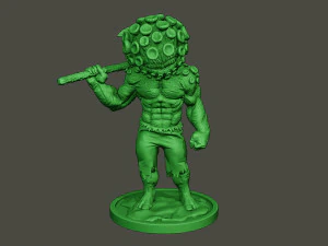 virus humanoid 0004 Model Cetak 3D