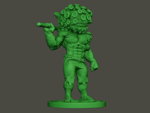 humanoid virus 0004 Modello di stampa 3D