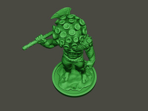 humanoid virus 0004 Modello di stampa 3D