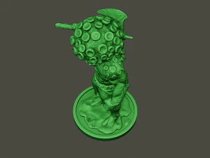 virus humanoid 0004 Model Cetak 3D