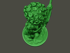 humanoid virus 0004 Modello di stampa 3D