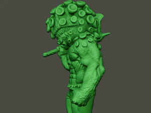 virus humanoid 0004 Model Cetak 3D