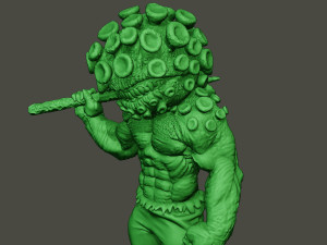 humanoid virus 0004 Modello di stampa 3D