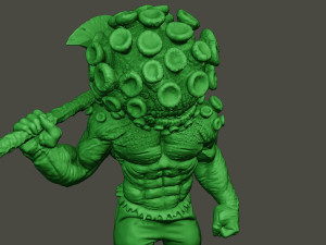 humanoid virus 0004 Modello di stampa 3D