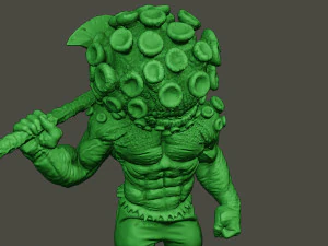 virus humanoid 0004 Model Cetak 3D