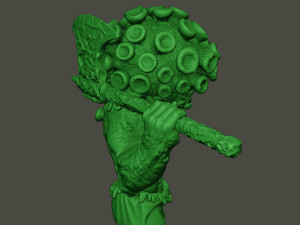 humanoid virus 0004 Modello di stampa 3D