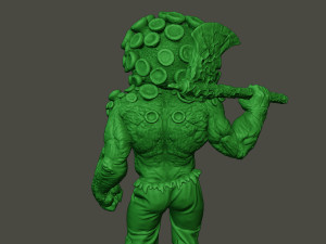 humanoid virus 0004 Modello di stampa 3D