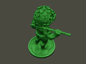 virus humanoid 0004 Model Cetak 3D