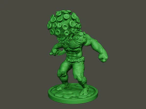 humanoid virus 0005 3D Print Model