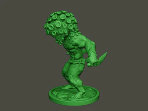 humanoid virus 0005 3D Print Model