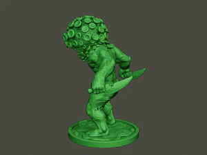 humanoid virus 0005 3D Print Model