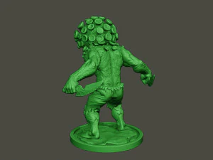 humanoid virus 0005 3D Print Model