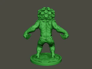 humanoid virus 0005 3D Print Model