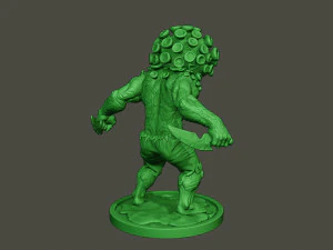 humanoid virus 0005 3D Print Model