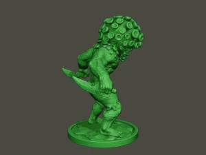 humanoid virus 0005 3D Print Model