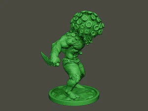 humanoid virus 0005 3D Print Model
