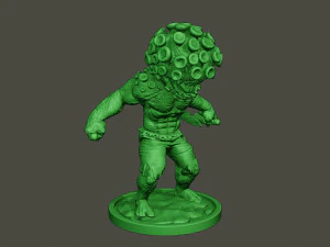 humanoid virus 0005 3D Print Model