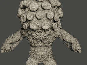 humanoid virus 0005 3D Print Model