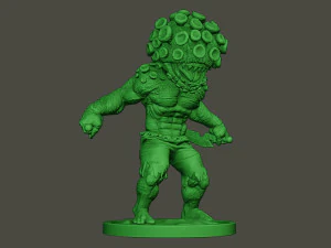 humanoid virus 0005 3D Print Model