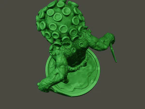 humanoid virus 0005 3D Print Model