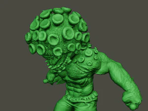 humanoid virus 0005 3D Print Model