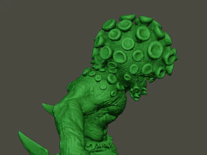 humanoid virus 0005 3D Print Model