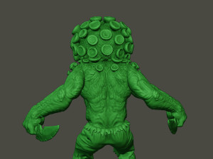 humanoid virus 0005 Modèles 3D en vedette