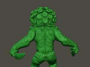 humanoid virus 0005 3D Print Model