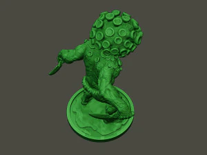 humanoid virus 0005 3D Print Model