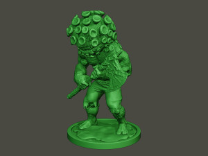 humanoid virus 0006 3D Print Model