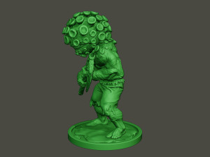 humanoid virus 0006 3D Print Model
