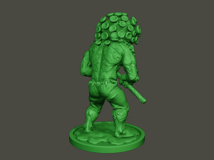 humanoid virus 0006 3D Print Model