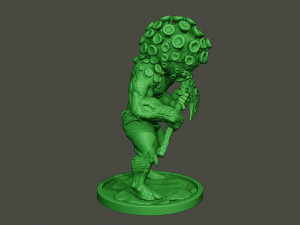 humanoid virus 0006 3D Print Model