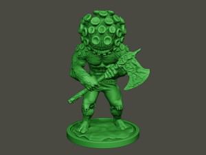 humanoid virus 0006 3D Print Model