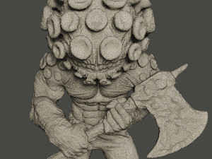 humanoid virus 0006 3D Print Model