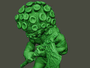 humanoid virus 0006 3D Print Model