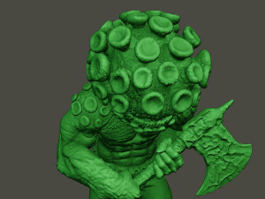 humanoid virus 0006 3D Print Model