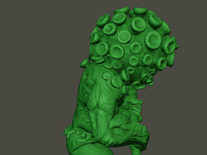 humanoid virus 0006 3D Print Model