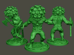 virus humanoide 0007 Modelo de impresión 3D